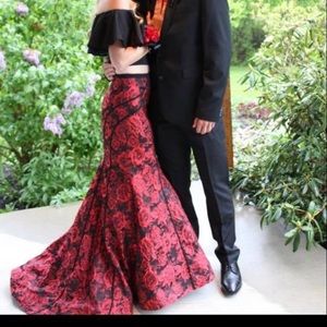 Rose two piece dress